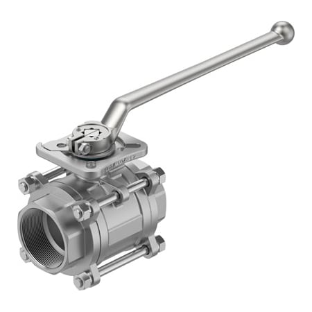 Festo Ball Valve VZBE-21/2-T-63-T-2-F0710-M-V15V16 VZBE-21/2-T-63-T-2-F0710-M-V15V16
